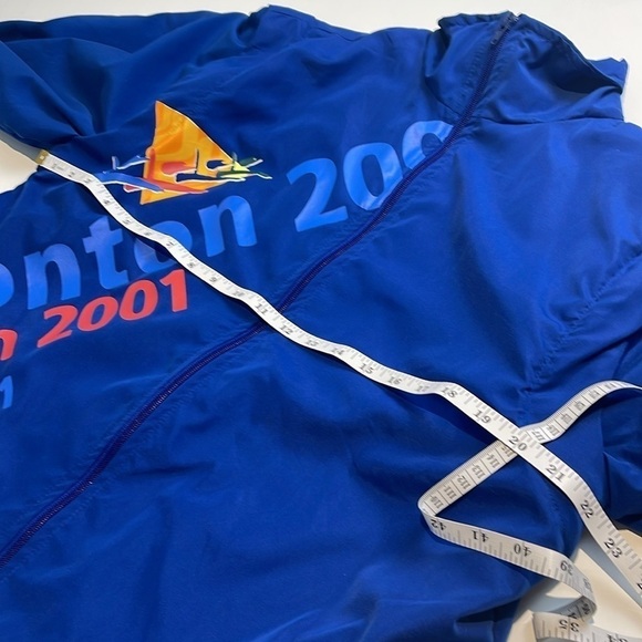 2001 Edmonton Alberta World Championships Volunteer 2 in 1 Windbreaker Jacket - Picture 6 of 8